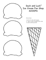 Ice Cream Cone Coloring Page Viewing Gallery For Ice Cream Scoop Coloring Page Wallpaper Ice Cream Coloring Pages Cone Template Ice Cream Template
