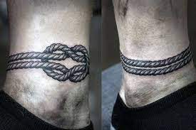 60 Knot Tattoo Designs For Men Ink Ideas To Hold Onto Ankle Tattoo Men Band Tattoos For Men Ankle Band Tattoo