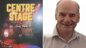 Live music man Andy defies weather with golfing pals for Cancer Centre