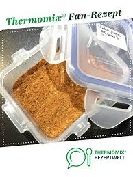 Hahnchen Gewurz Mischung Rezept Hahnchen Gewurz Thermomix Rezepte Thermomixrezepte