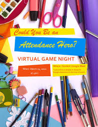 Check spelling or type a new query. Virtual Game Night Become An Attendance Hero Renaissance Community Innovation School
