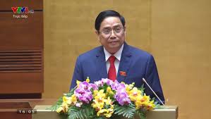 Thủ tướng chính phủ phạm minh chính thực hiện nghi lễ tuyên thệ theo quy định của hiến pháp 2013 và có bài phát biểu nhậm chức ngay. Bai Phat Biá»ƒu Nháº­m Chá»©c Cá»§a Tan Thá»§ TÆ°á»›ng Pháº¡m Minh Chinh Vov Vn
