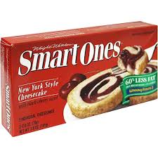 How do you improve on s'mores? Smart Ones New York Style Cheesecake With Blink Cherry Swirl Frozen Foods Kessler S Grocery