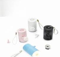 wholesale Mini Portable Electric Air Pump with Camping Lamp: Dual-Purpose  for Air Cushions & More
