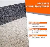 PU Liant vertical + couche de fond pour tapis de pierre, 1kg incolore I  Polyuréthane renforçant le gravier pour supports verticaux I Revêtement en  ...