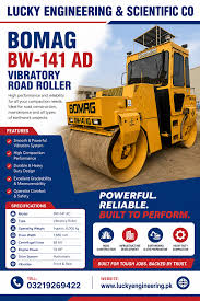 BOMAG BW-141-AD-4 Smooth Drum Roller