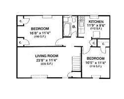 Fresh 700 Square Foot House Plans 8 Clue House Plans One Story Floor Plan Design Square House Plans