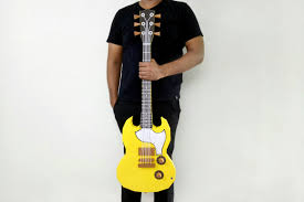 Download Diy Paper Guitar 3d Papercraft By Paper Amaze Thehungryjpeg Com