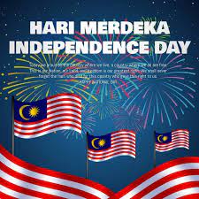 Lucu hari kemerdekaan amerika dengan poster latar. Malaysia Malaysia Day Happy National Day Template Design