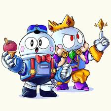 Lou And King Lou Brawlstars Star Wallpaper Star Art Stars