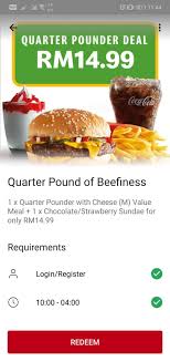 Explore the latest items and promotions on the official mcdonald's menu. Quarter Pounder Has Just Returned To Mcdonald S Menu Without A Trace Johor Foodie