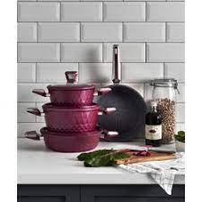 Hayata dair herşey 1.240 views6 months ago. Karaca Biogranit Diamond 7 Parca Tencere Seti Violet Karaca