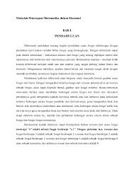 Sifat, operasi hitung dan penerapan. Doc Makalah Penerapan Matematika Dalam Ekonomi Aldy Fc Academia Edu
