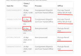 — shipment departed from facility. What In The F Ck Is Happening With Poslaju