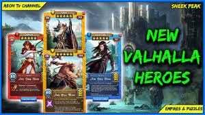 We did not find results for: 4 New Valhalla Heroes Gefjon Lord Loki Odin Thor October 2020 Empires Puzzles Sneek Peak Youtube