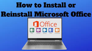 How To Install Or Reinstall Microsoft Office Youtube