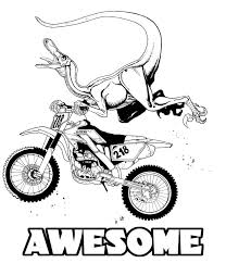 Follow this checklist of what to look for in a used bike b. Raptor Riding Dirt Bike Coloring Page Free Printable Coloring Pages For Kids