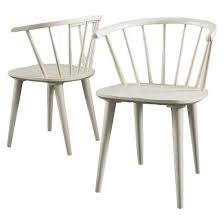 Set Of 2 Countryside Rounded Back Spindle Wood Dining Chair Antique White Christopher Knight Home Dining Chairs Spindle Dining Chair Wood Dining Chairs