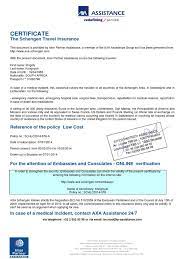Travel Insurance For Schengen Tourism Company And Tourism Information Center