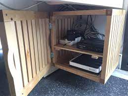We are server cabinets wholesalers in san francisco. Small Wood Server Closet Ikea Hackers Home Network Closet Small Wood Home Server Rack