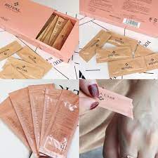 Ngăn ngừa lão hóa, làm sáng da, trị mụn Sá»‰ Hop 90 Goi Serum Nhau Thai Cuá»'ng Rá»'n Royal Placenta Lazada Vn