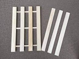 結束バンドで簡単 100均商品3つで使えるすのこミニテーブル limia リミア ミニテーブル すのこ テーブル 玄関 すのこ