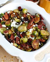 Roasting brussels prouts really makes them lovely and crispy and the sweet dried. Brussels Sprouts With Cranberries