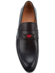 Gucci Black Leather Loafer Dress Shoes Men Loafers Men Black Leather Loafers