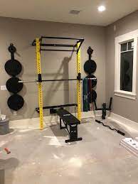 Home Gym Decisions What Color Squat Rack Would You Choose Gym Room At Home Home Gym Design At Home Gym