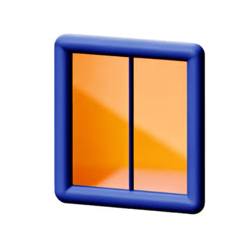 ventana 3d representación icono ilustración 28601718 PNG