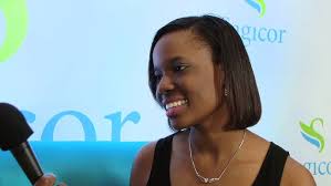 Dana-Marie Dick, Miss Sagicor, at the Sagicor Group Corporate Awards