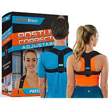 Padded straps on a posture device . True Fit Posture Corrector Reviews Quotes And Humor