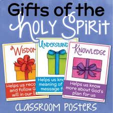 Gifts Of The Holy Spirit Posters Christian Catholic School Bible Lessons For Kids Gifts Of The Spirit Holy Spirit Craft