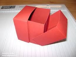 Das falten der schachtel ist etwas aufwändiger. Anleitung Tutorial Einer Explosion Box Oder Origami Box Basteln Mit Stampin Up