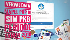 Sim pkb 2019 semester 1. Cara Verval Data Mapel Pkp Di Sim Pkb Guru Dikdasmen