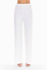 Leonie Trousers White