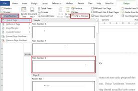 Cara membuat halaman berbeda di word 2007. Cara Membuat Nomor Halaman Berbeda Di Word Untuk Skripsi