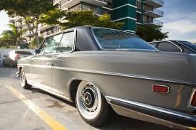 Fs 1972 Mercedes 250c W114 Lowered Two Tone New Carbs Custom Interior Stanceworks Mercedes Mercedes Benz Cars Benz