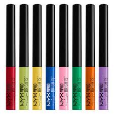 Vivid Brights Liner Nyx Professional Makeup Nyx Eyeliner Liquid Eyeliner Eyeliner Products