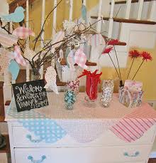 Goodbye House Hello Home Blog Pink And Aqua Baby Blessing Party Aka Girl S Baby Shower Baby Blessing Party Baby Blessing Spring Baby Shower