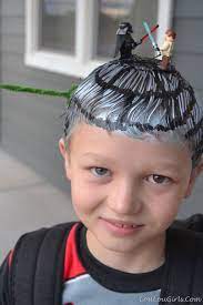 16 Of The Most Eye Popping Crazy Hair Day Updos Ever Wacky Hair Wacky Hair Days Crazy Hair Days