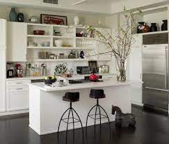 White can make a room seem bigger, and these sage green cabinets have a similar lightness to them. Beautiful And Functional Storage With Kitchen Open Shelving Ideas Open Kitchen Cabinets Kitchen Shelf Inspiration Open Kitchen Shelves