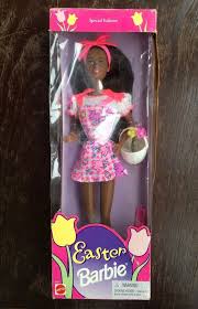 Special Edition Easter Black African American Barbie Doll 1997 Mattel In Box Mattel Dollswithclothingaccessories Holiday Barbie Dolls Barbie Dolls Barbie