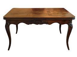 Antique French Louis Xv Walnut Dining Table Houtbewerking