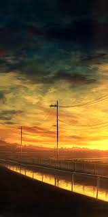 Check spelling or type a new query. Anime Scenery Sunset Landscape 4k Wallpaper 44