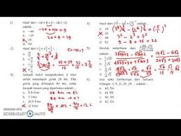 Soal try out matematika kelas 9 smp mts dan kunci jawabannya pin di latihan contoh soal dan kunci jawaban us tulis pjok kelas 6 sd mi sudut baca pin oleh soal uts lengkap kelas 1 6 sd mi semua mata pelajaran 2016 2017. Persiapan Un Smp 2019 Pembahasan Tryout 2 Matematika Kelas 9 No 1 6 Youtube