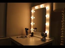 Plug your hair dryers and straighteners into the mirror and control the level of light you need with the dimmer. Vanity Mirror With Lights Ikea Youtube
