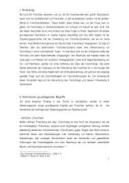 Denn eine gute arbeit verwende möglichst keine vermenschlichungen wie „das fazit der arbeit greift die fragestellung auf. Hausarbeit Franchising By Mark Etting