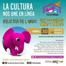 Mit euronews bleiben sie informiert. Con Grandes Actividades Culturales Desde Casa Festeja Coahuila A Nia As Y Nia Os