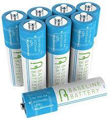 12 Baseline Battery Aa Ni Mh Rechargeable Batteries 600ma Https Www Amazon Com Dp B01g0zowti Ref Cm Sw R Pi Solar Lights Garden Solar Lights Solar Battery
